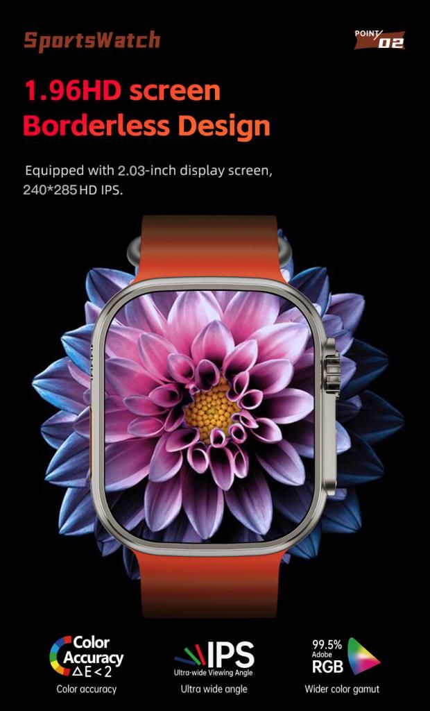 Ρολόι Smartwatch XO M8 PRO Smart Sports Call Μαύρο