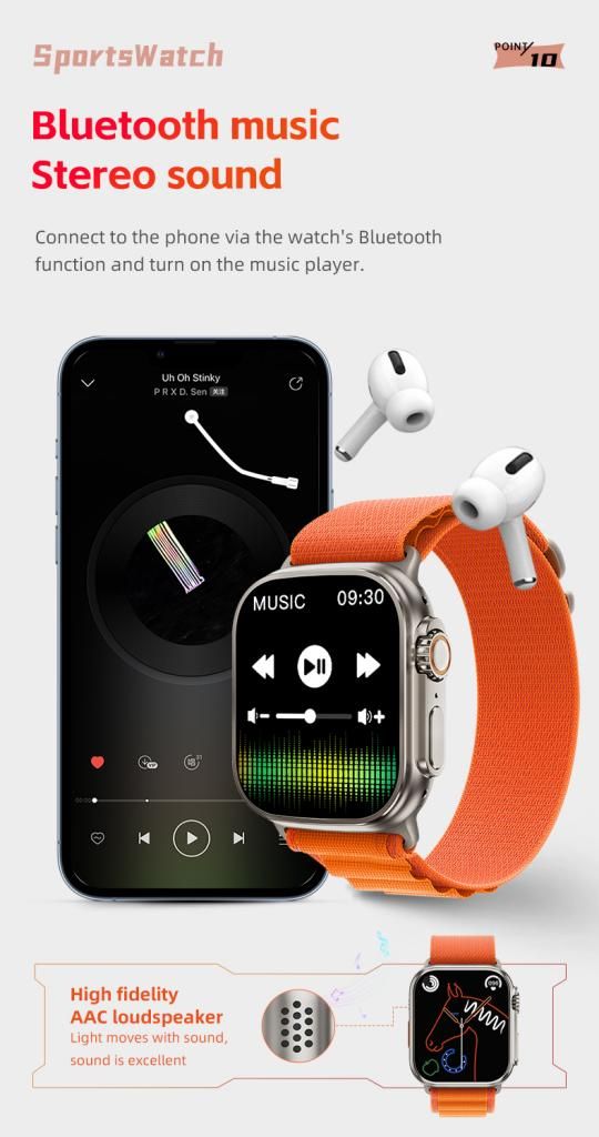 Ρολόι Smartwatch XO M8 PRO Smart Sports Call Μαύρο