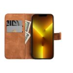 Θήκη κινητού iPhone 16 βιβλίο καφέ